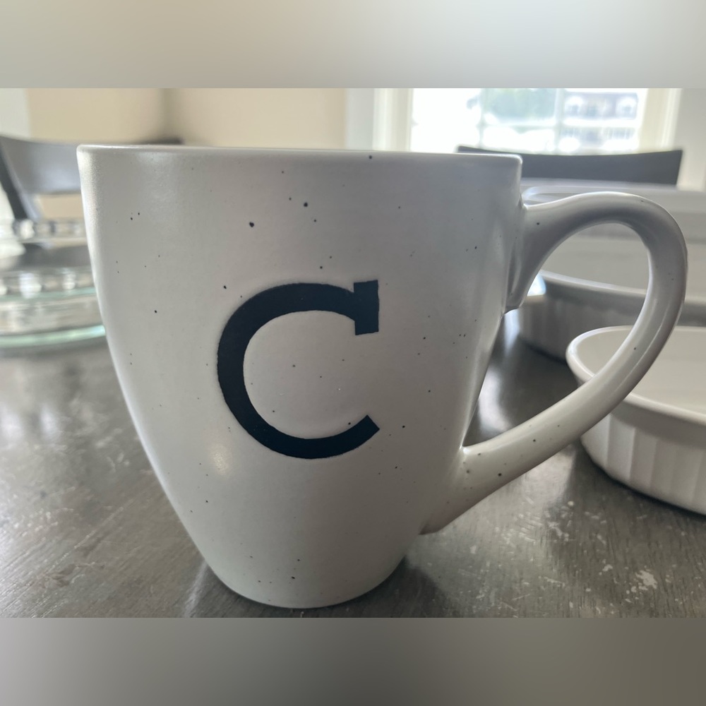 “C” coffee mug